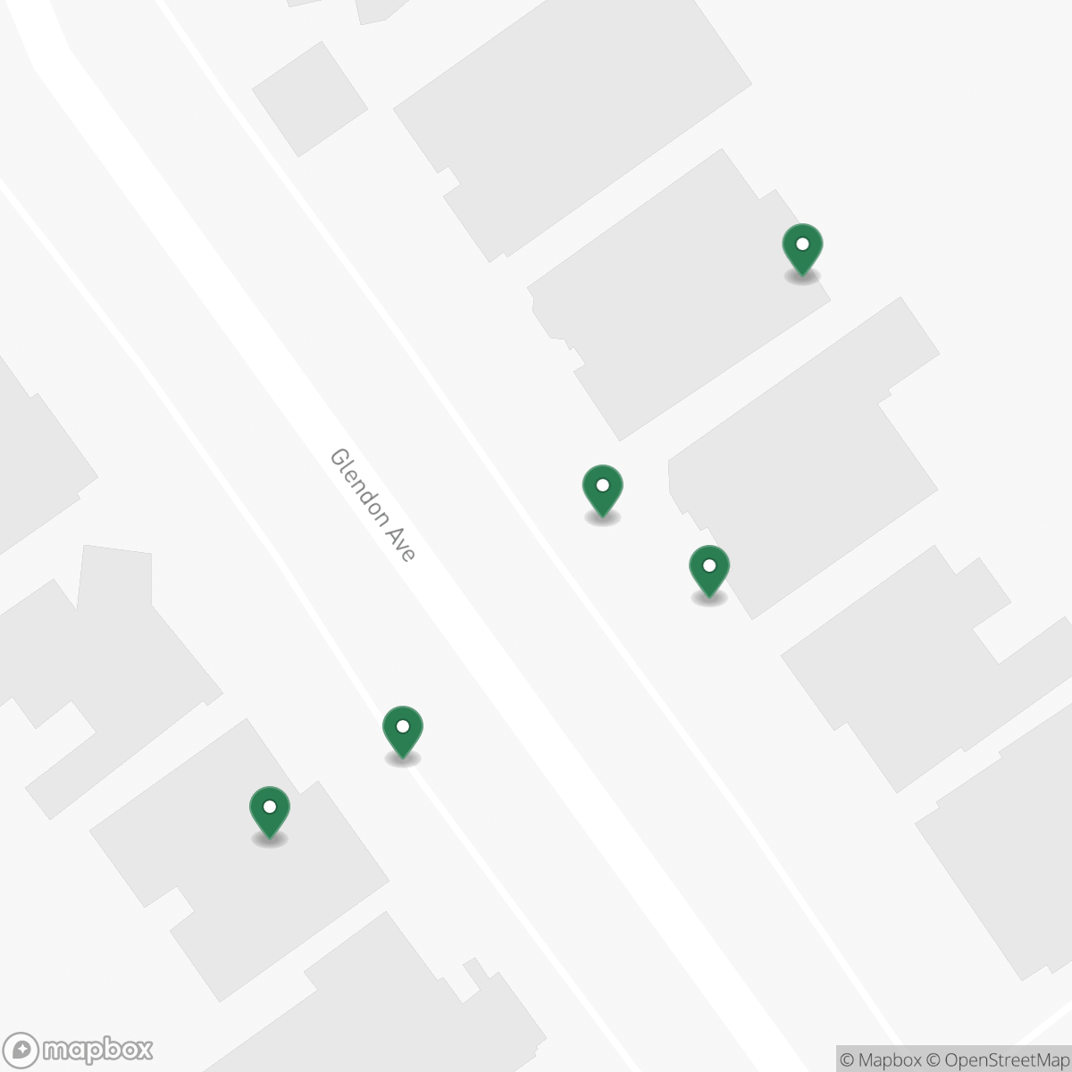 Map of Maple Court Apartments showing its pinned spots